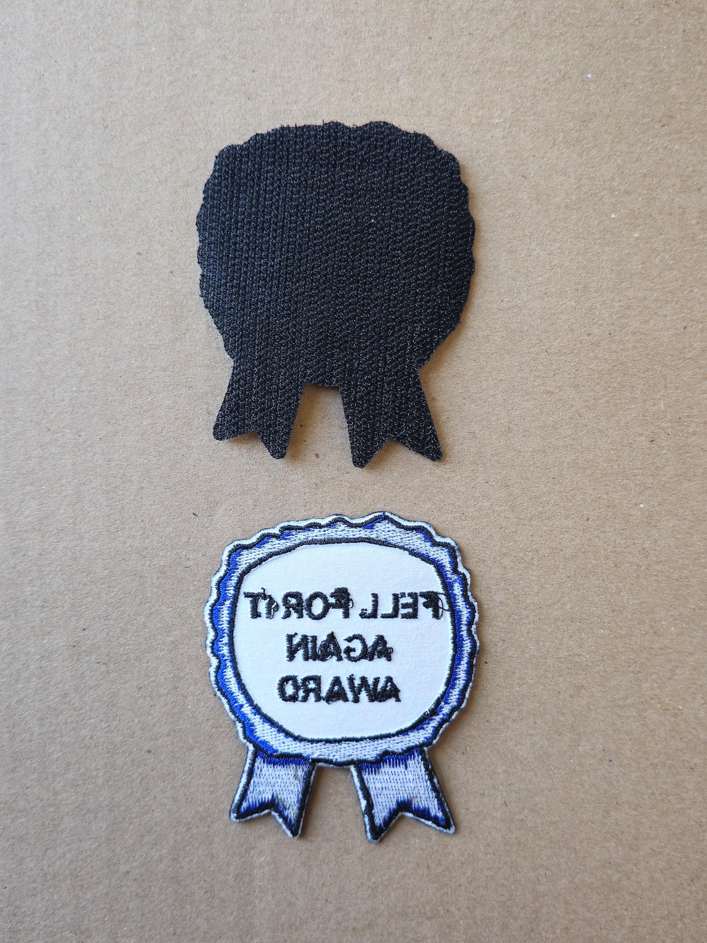 Fell for It Again Award MEME Embroidered Patch Etsy