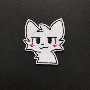 Boykisser meme embroidered patch