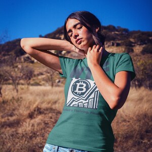 WTF; Wallet's Thriving, schließlich Bitcoin Shirt, KryptoWährung BTC T-Shirt, Blockketten Shirt, Bitcoin Bullen Shirt, Börse, Geschenk für Trader