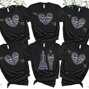 Bride To Be Shirt, Bach Crew Shirts, Bachelorette Party Favors, Wedding Gifts, Engagement Party Shirts, Bridesmaid Shirt,Bachlorette Party T