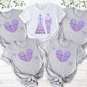Bride To Be Shirt, Bach Crew Shirts, Bachelorette Party Favors, Wedding Gifts, Engagement Party Shirts, Bridesmaid Shirt,Bachlorette Party T
