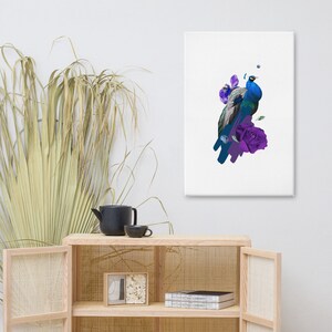 Parrot Canvas Wall art Perfer for the office Parrot wall art. Decorative,Colorful Bird Wall Art