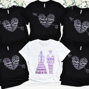 Bride To Be Shirt, Bach Crew Shirts, Bachelorette Party Favors, Wedding Gifts, Engagement Party Shirts, Bridesmaid Shirt,Bachlorette Party T