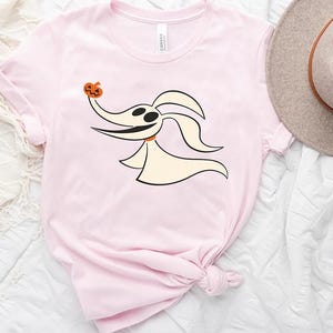 Disney Night Before Christmas Zero Ghost Dog Pumpkin Halloween Shirt, Comfort Color, WDW Magic Kingdom, Disneyland Trip Family Vacation