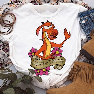 Disney Mulan Character Mushu Dishonor Shirt, Disney Princess Mulan Shirt, Comfort Color, WDW Magic Kingdom, Disneyland Trip Family Vacation
