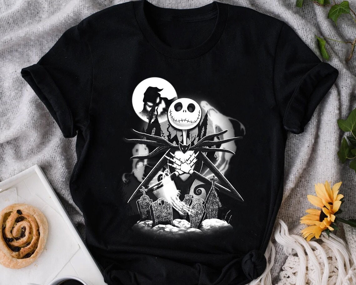 T Shirt Playeras De Jack Y Sally Ropa Playeras De Jack Skellington