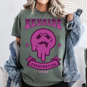 Disney Hexside School of Magic and Demonics Ambomination Coven Shirt, Comfort Color WDW Magic Kingdom, Disneyland Trip Family Vacation