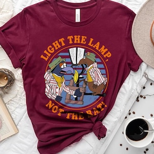 Disney The Muppets Light The Lamp Not The Rat Shirt, The Muppets Shirt, Comfort Color, WDW Magic Kingdom, Disneyland Trip Family Vacation