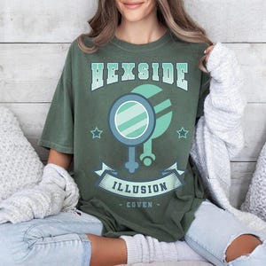 Disney The Owl House Hexside Illustration Coven Shirt, Disney Shirt, Comfort Color, WDW Magic Kingdom, Disneyland Trip Family Vacation