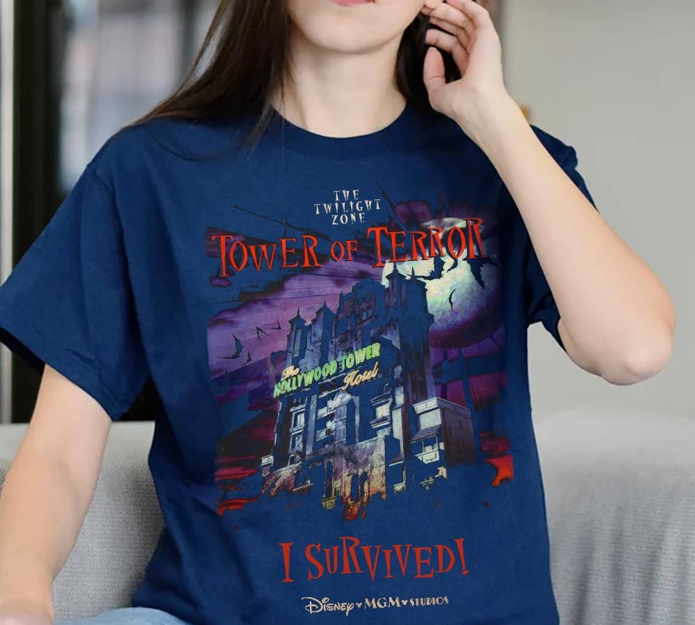 タワーオブテラー \"I Survived\" Disney MGM Tシャツ タワーオブテラー 
