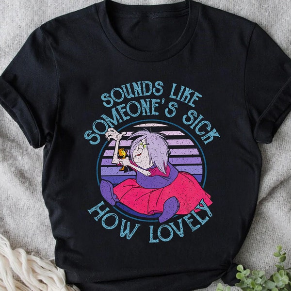 Disney Villains Mad Madam How Lovely T-shirt, Funny The Sword in the Stone Shirt, WDW Magic Kingdom Disneyland Trip Family Vacation