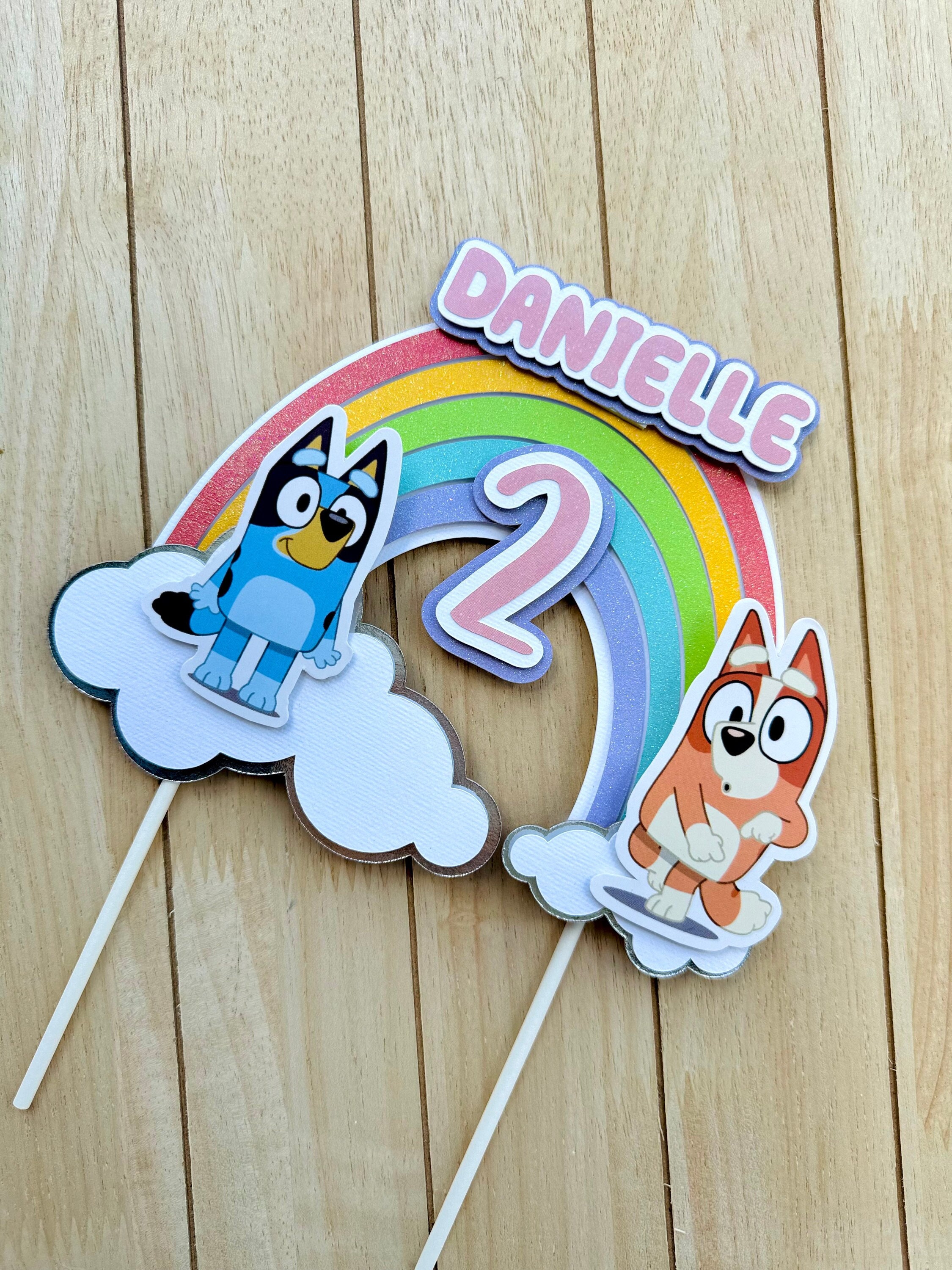 Bluey Cake Topper