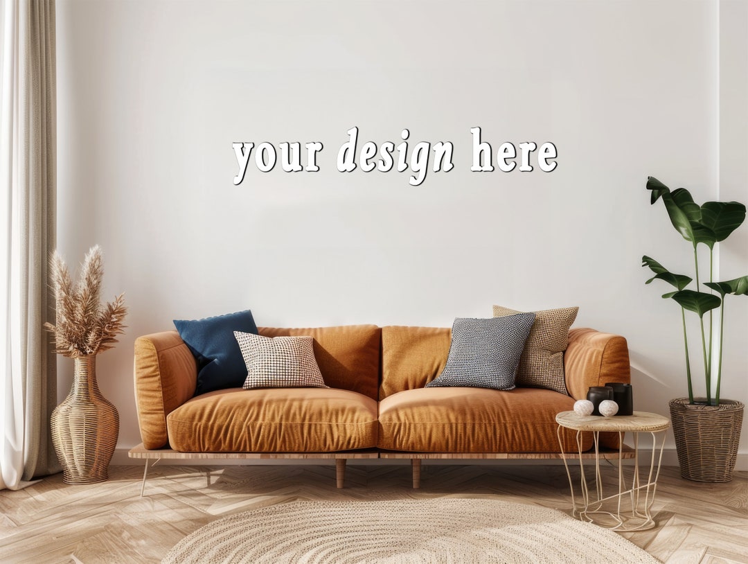 Blank Wall Mockup, Empty Wall Mockup, Image Background, Digital