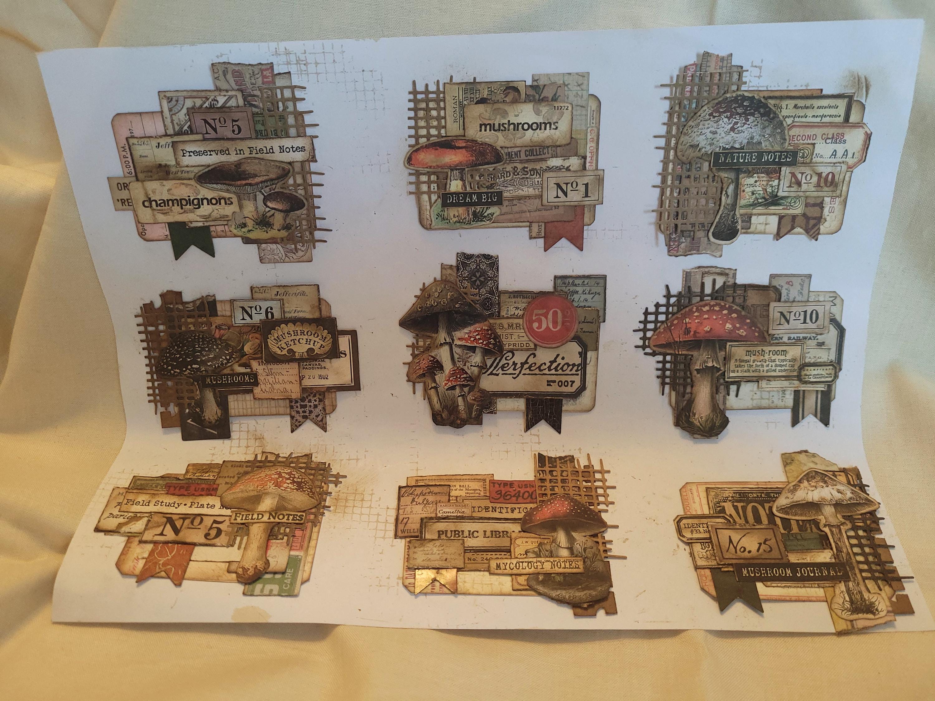 Junk Journal Embellishments- Paper Clusters - Etsy