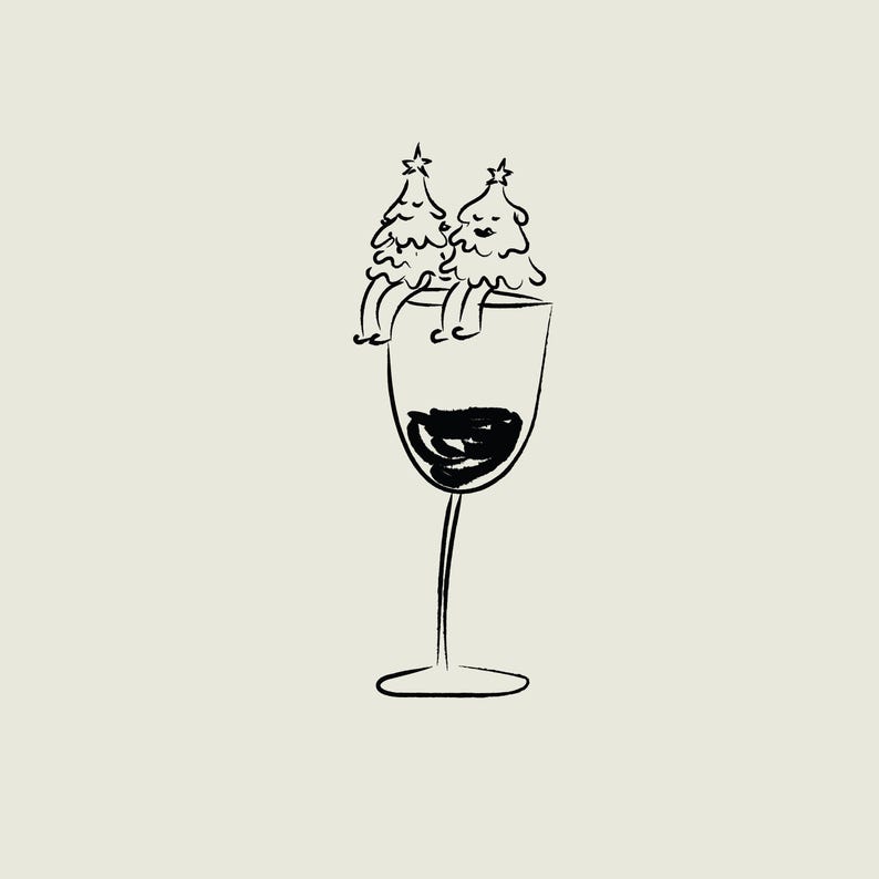 christmas tree illustration