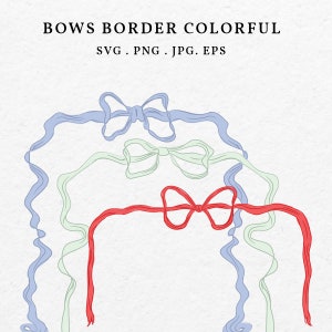 Hand gezeichnete Bögen Border Frames Illustration SVG PNG - Hochzeitseinladung Band Clipart, Urlaub Einladung Line Art, Weihnachts Symbol Vektor