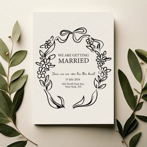 florist wreath and crest whimsical