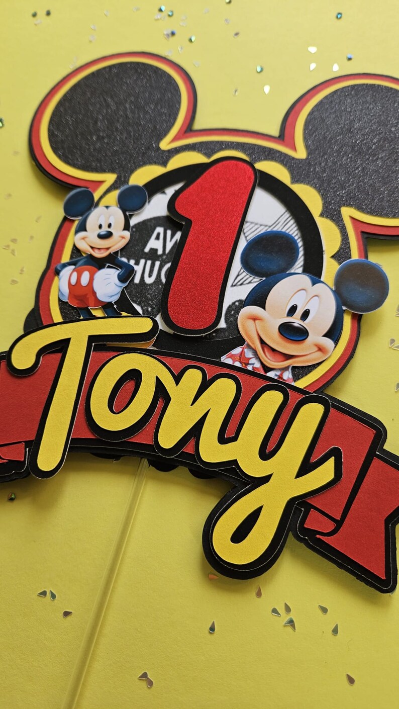 Personalized Cake Topper Etsy