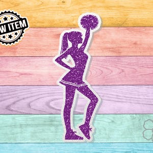 Cheerleader 2 DIE CUT  | Bling Homecoming Mum and Graduation Cuts