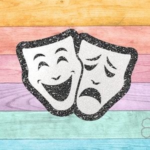 Dramatik Maske DIE CUT | Bling-Heimkehr-Mama und Abschluss-Verschönerung