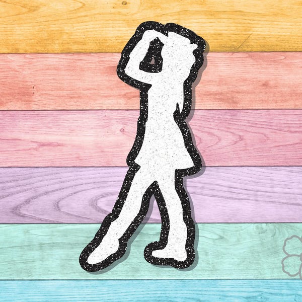 Drill Team Member 2 DIE CUT  | Bling Homecoming Mum and Graduation Cuts