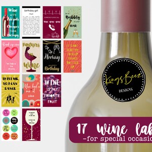 Etichette per vini eleganti per celebrare momenti speciali