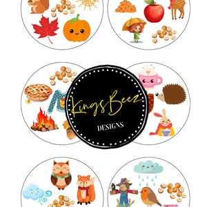 Dobble Spiel Kinder & Memory Spiel Herbstversion