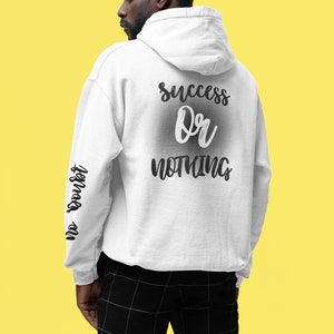 Erfolg oder nichts Unisex Heavy Blend ™ Kapuzen-Sweatshirt