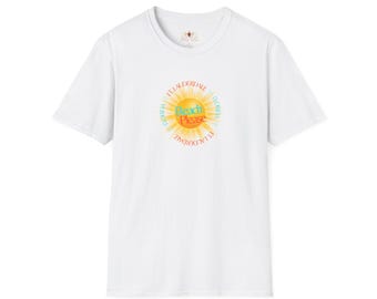 Beach Please! Unisex Softstyle T-Shirt