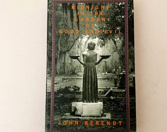 Mezzanotte nel giardino del bene e del male - Prima edizione Random House New York 1994 - Libro con copertina rigida vintage e sovraccoperta