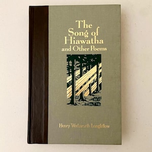 La chanson de Hiawatha et autres poèmes - livre relié vintage 1989