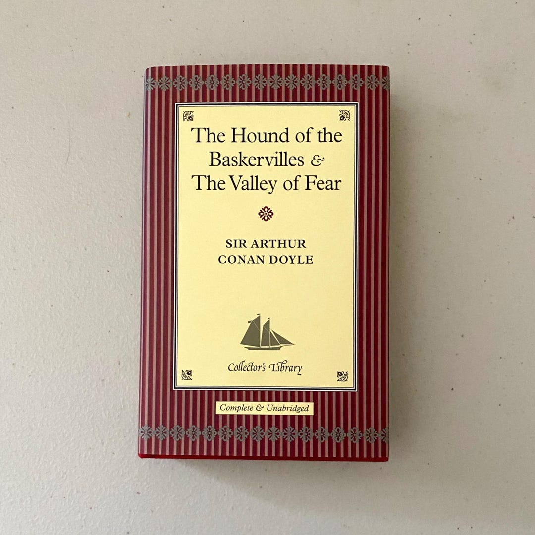 Vintage Sherlock Holmes - the Hound of the Baskervilles & the Valley of ...