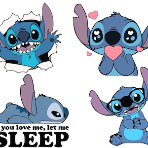 Stitch Svg Bundle, Birthday Stitch, Stitch Svg Vector Designs, Stitch svg, Stitch png, cricut, cut files, Instant Download