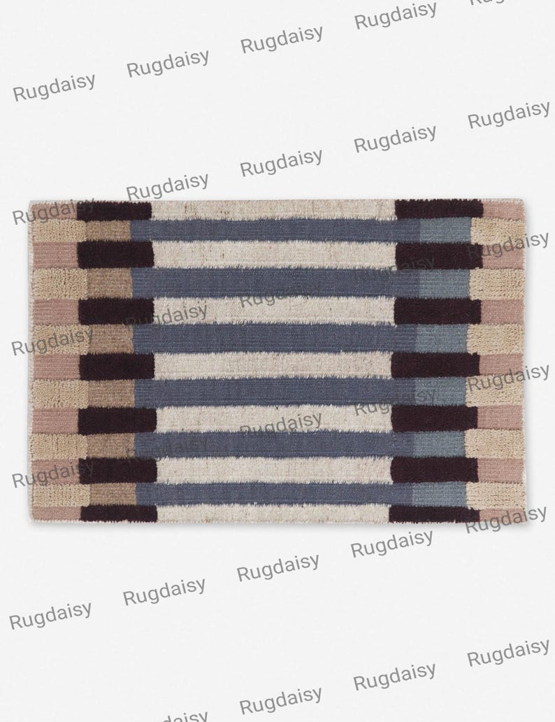 Otti Hand-Knotted Wool Rug by Nina Freudenberger - Dining Room - Hand Knotted Rug - Colorful Rug - Living Room Rug Bild 7