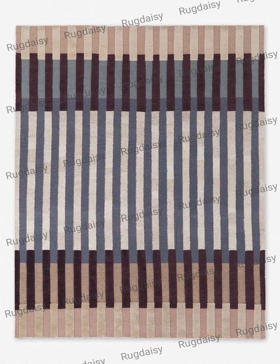 Otti Hand-Knotted Wool Rug by Nina Freudenberger - Dining Room - Hand Knotted Rug - Colorful Rug - Living Room Rug