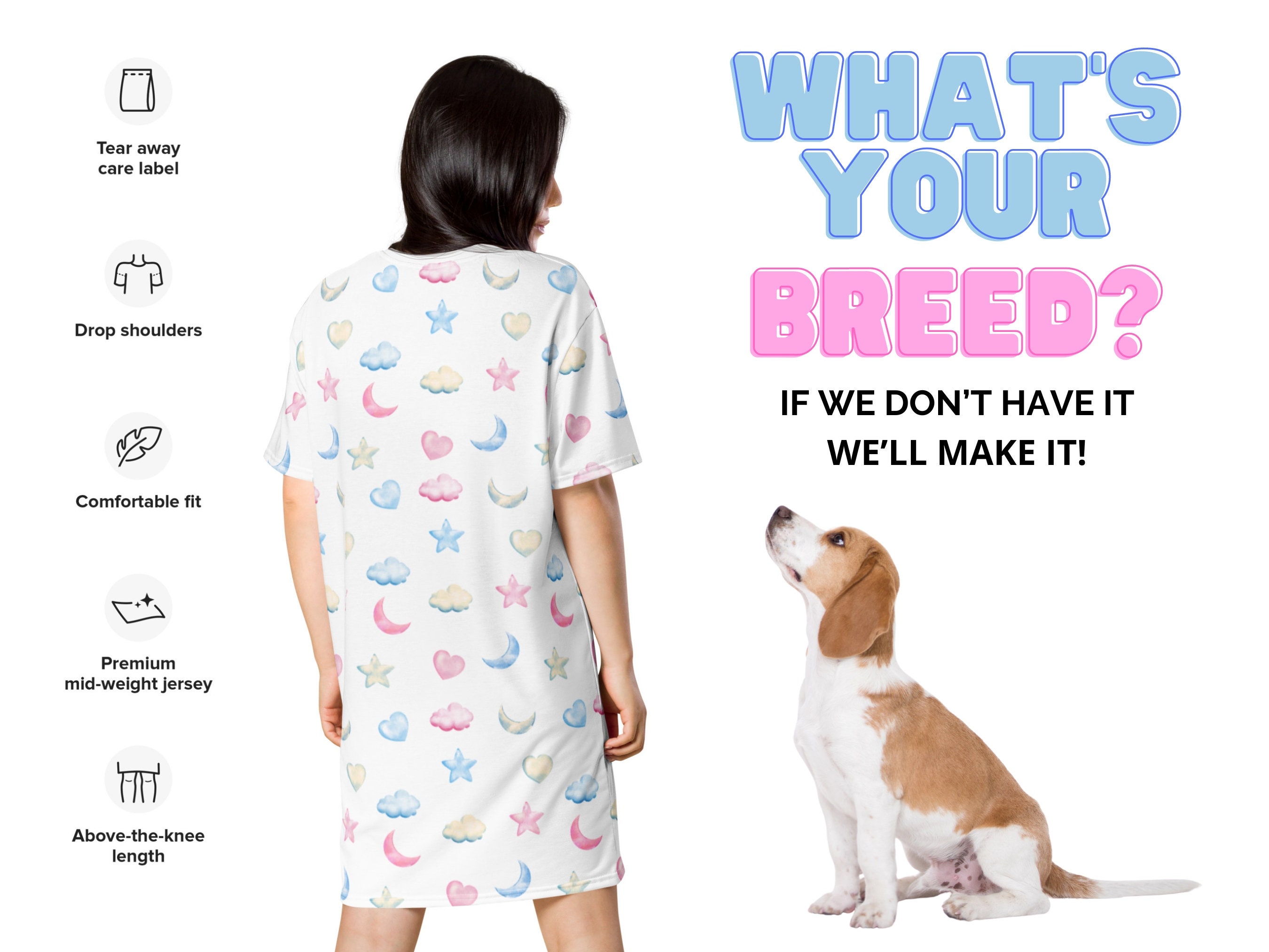 洋楽 Natti's Finest/Bulldog Entertainment English Bulldog Sleepshirt, Sweet Dreams Nightshirt, Gift