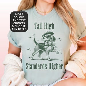 Beagle Shirt Custom Text Funny Trendy Hound Dog Mom Gift Premium Comfort Colors Dog T-shirt for Women Vintage Style Tee Benefits Rescue