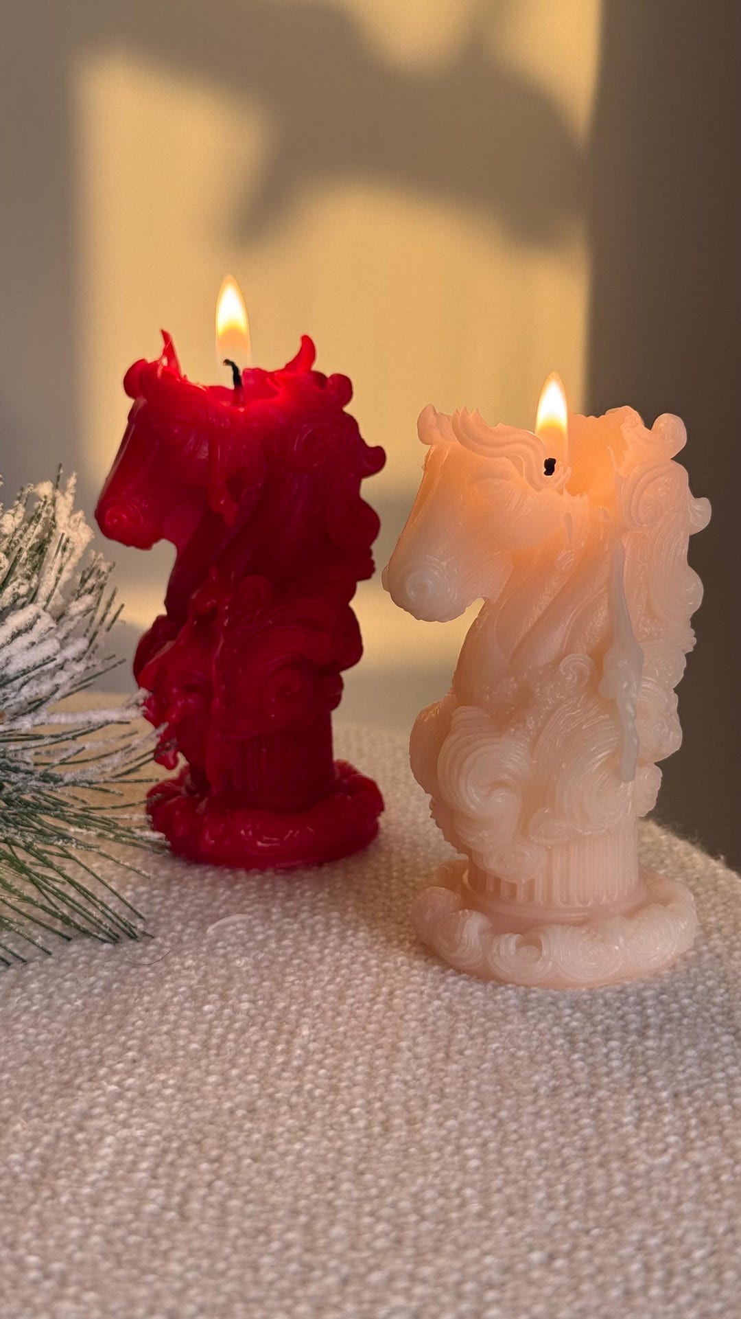 2026 New Year Horse Candle — 100% Soy Wax | Festive Home Decor | Gift ...