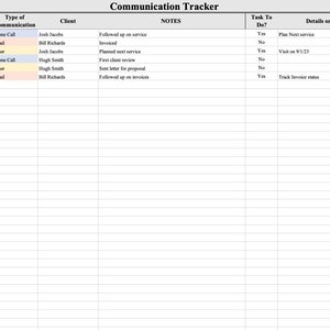 Communication Tracker