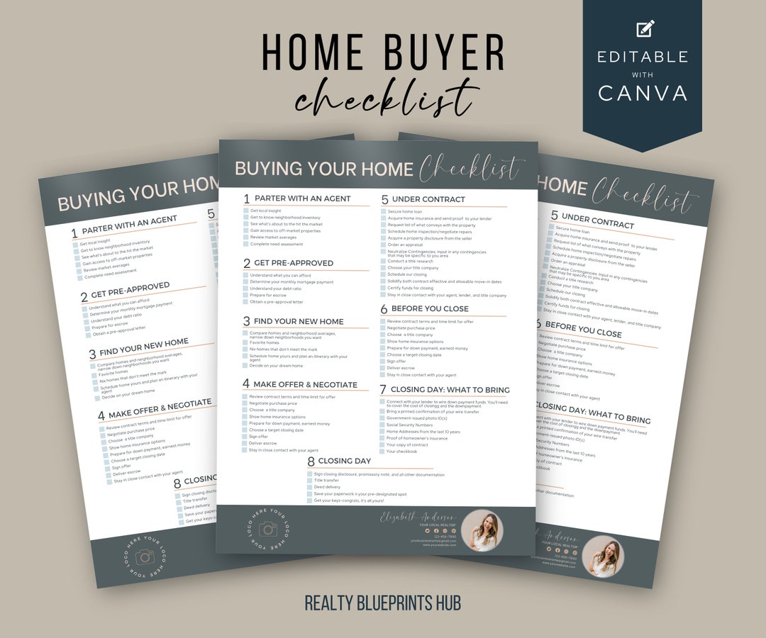 First Time Home Buyer Checklist for Real Estate Agents Build Trust and