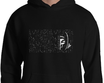 HACKED _ ANONYMOUS || Unisex Hoodie Hooded Sweater