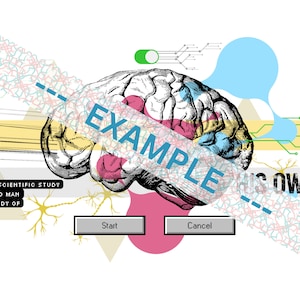 NEURO _ POWER || Digital Print Artwork