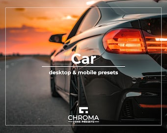 10 Modern Lightroom Automotive Presets | Desktop And Mobile | Car Presets | Automotive Presets | Hypercar Presets