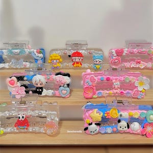 Handcrafted Kawaii Hair Claw with Charms, Y2K Style
