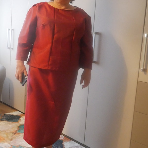 Rotes Kleid