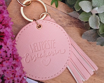 Schlüsselanhänger für Erzieherin | personalisiert zum Abschied | Abschiedsgeschenk Kita Kindergarten | kleines Geschenk für Erzieherinnen