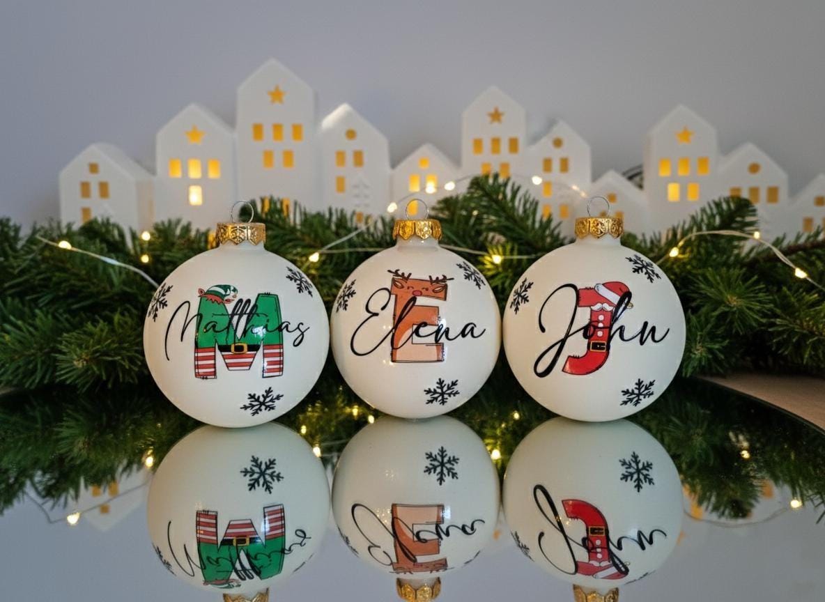 Weihnachtskugel für Kinder und Familie