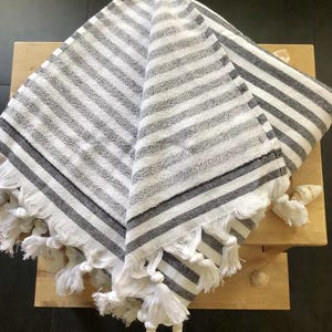 New Premium XXL Sauna Hammam Towel Peshtemal Terry Cloth Bath Towel Cotton Beach Towel