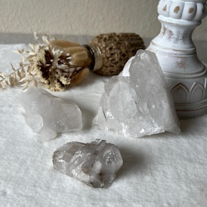 Rock crystal cluster