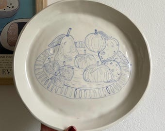 Obstschale | Handgefertigte Keramik | Geschirr